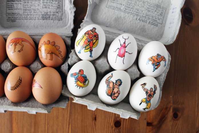 how to make tatto eggs