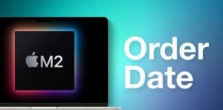 macbook air m2 order date feature